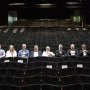 Les mêmes en plan rapproché - De g. à d., on reconnaîtra, entre autres : Sébastien Lefebvre, Jean-Baptiste Hennion, Angelo Cosimano, André (…) 