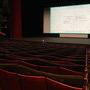 Mire de réglage de projection dans le Grand Théâtre Lumière - Photo Eric Vaucher 