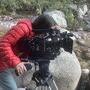 Jeanne Lapoirie, AFC, et l'Arri Alexa-35, en tournage, en Corse, du film "Le Retour", de Catherine Corsini. 