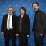 Philippe Garrel, Caroline Champetier et Carlo Chatrian - Photo Ali Ghandtschi / Berlinale 2023 