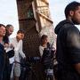 Tournage sur la Tour Eiffel 