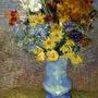 Vincent Van Gogh, "Fleurs dans un vase bleu" - 1887 - Musée Kröller-Müller d'Otterlo (Pays-Bas) 
