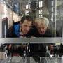 Jacques Bouley et Jean-Yves Le Poulain discutent de leurs optiques - Photo JN Ferragut 