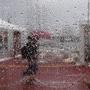 Rouge parapluie, version impressionniste - Photo JJ Bouhon - AFC 