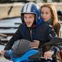 Kévin Azaïs et Isabelle Huppert 