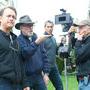 Philippe Rousselot, à droite - Sur le tournage de Il n'est jamais trop tard de Tom Hanks 