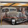 Bonnie and Clyde au musée - Le mur peint du jour © AFC Photo Jean-Noël Ferragut 