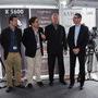 Les membres de l'Affect présents à Cannes aux côtés de Pierre-William Glenn - De g. à d. : Julien Bernard, K 5600 Lighting, Jacques (…) 