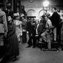 Jeanne Moreau sur le tournage de "Mata Hari Agent H21", de Jean-Louis Richard, en 1964 