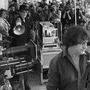 Tim Burton, Gilles Porte et les caméras - Photo Jean-Marie Dreujou 