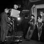 Tournage d'une scène de "Montparnasse 19" - DR 