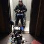 Tournage d'une scène d'"Asphalte" - DR 