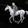 Eugène Frey, étude pour les Décors lumineux de "Don Quichotte", ca. 1910 - Encre noire, gouache et photographies collées sur carton (15 (...) 