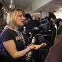 Anna Doublet sur le stand Sony France - Photo Lubomir Bakchev - AFC 