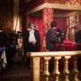 Sur le tournage de "La Mort de Louis XIV" - DR 