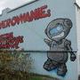 Peinture murale petit format - Photo JN Ferragut 