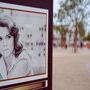 Jane Fonda sur le tournage "Cat Ballou", d'Elliot Silverstein, pour les 100 ans de la Columbia - Photo Matthieu-David Cournot 