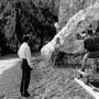 Sur le tournage du "Mépris", en 1963 - DR 