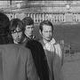Jean-Jacques Bouhon, en clair, pendant un tournage d'exercice à "Vaugirard", en 1969 - A gauche, Charles Blanc-Pattin et Jean-Noël (…) 