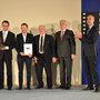 Pierre Andurand, Award en main, Dominique Rochon, Denny Clairmaont 