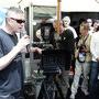 Pierre-William Glenn et, à droite, Bob Beitcher - lors du Rendez-vous Panavision de la CST © CST- Photo Laurent Hébert 