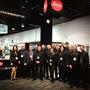L'équipe Leica et CW Sonderoptic au NAB en 2016 - De g. à d. : Laura Kaufmann, Uli Schroeder, Dr. Aurelian Dodoc, Christopher Mueller, (…) 
