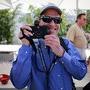 Le directeur de la photographie Jon Fauer, ASC, nouveau Leica M numérique en mains - Photo Félix Demy 