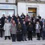 Photo de groupe, sans Robert Alazraki ni Richard Andry, vacquant à leurs occupations organisationnelles - Photo Tony Costa, AIP 