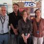 Denis Lenoir, Aymerick Pilarski, Pascale Marin et Jeanne Lapoirie - Photo Jean-Noël Ferragut 