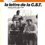 Couverture de la Lettre de la CST numéro 3, décembre 1982 - Edmond Richard, au centre, et Robert Hossein sur le tournage des (...) 