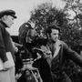 Christiane lack et Charles Bitsch sur le tournage du "Dernier homme", en 1965 - DR - Archives Charles Bitsch 