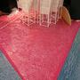 Présentoires en attente et rouge pointé sous plastique - Photo JN Ferragut 