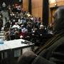 Ricardo Aronovich er Gérard de Battista face au public - Photo JN Ferragut 