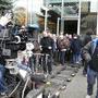Dante Spinotti, ASC, right, during his Panavision Worshop - On the left in the background, Benjamin B 