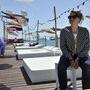 La directrice de la photographie Jordane Chouzenoux sur le ponton de la Quinzaine des réalisateurs - Photo Pauline Maillet 