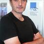 Le directeur de la photo Pierre Aïm, AFC, sur l'espace AFC du Pavillon de la CST - Photo JN Ferragut 