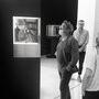 Thomas Hardmeier, en reflet à gauche, Eric Gautier et Noémie Gillot, de dos - Photo Jean-Marie Dreujou 