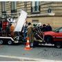 Shooting with the Cadillac Eldorado, in 1994 - Bernard Château Collection 