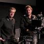 Cyrill Renaud régle un Steadicam au côté de Berto - Photo Yves Agostini 