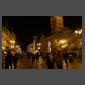 La ville de Toruń de nuit après la cérémonie de clôture