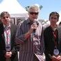 Robert Mayson, vice-président Cinéma Télévision Monde, Pierre-William Glenn et Nicolas Bérard - lors du Rendez-vous de midi Kodak de la CST (…) 
