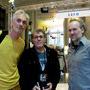 Jean-Louis Vialard, Philippe Ros et le DP russe Mikhail Krichman - Photo JN Ferragut 