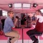 Ilan Ferry, à droite, s'entretenant avec David Chambille pour la CST - Photo Jean-Noël Ferragut 