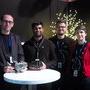 Une partie de l'équipe Zeiss - De g. à d. : Christophe Casenave, Sundeep Reddy, Benjamin Hagen et Hélène de Roux – Photo Jean-Noël Ferragut 