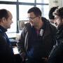 Lubomir Bakchev, Christophe Zimmerlin et un visiteur - Photo Tristan Happel / AFC - Micro Salon 2014 