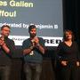 Pascal Lagriffoul, Pierre-Hugues Galien et Caroline Champetier et Benjamin B - Photo Alex Lamarque 