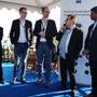 Zeiss au Rendez-vous du soir de la CST - De g. à d. : Baptiste Heynemann, Sebastian Döntgen, Christophe Casenave, Angelo Cosimano et Reddy Sundeep (...) 