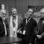 Tote Trenas, AEC, Porfirio Enriquez, AEC, Jose Luis Alcaine, AEC, et Gérard de Battista, AFC - Photo Jean-Jacques Bouhon - AFC 