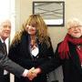 Bernard Angénieux, Mardie Mullen et Denny Clairmont - Photo Thales Angénieux 