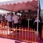 Lors de la remise des prix "Ceux du rail" sur le pavillon de la CST - Photo Jean-Noël Ferragut 